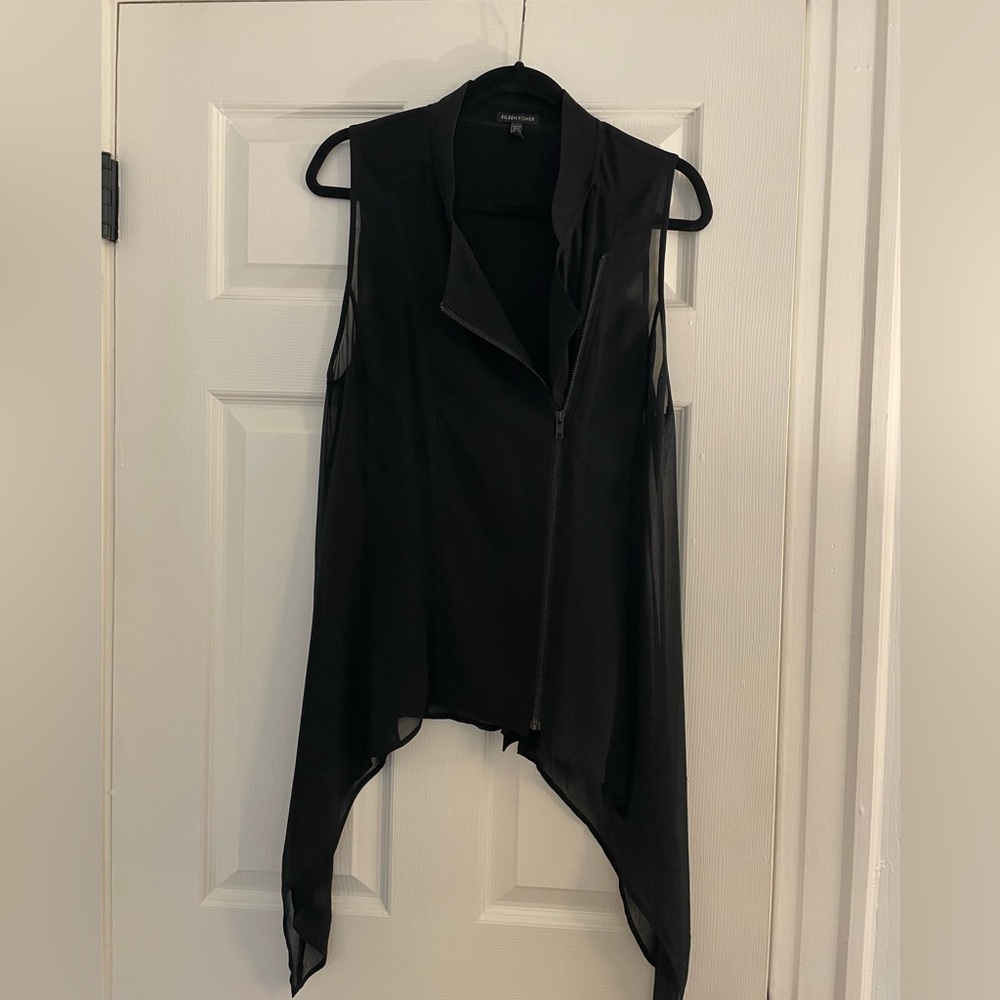 Eileen Fischer Silk Vest